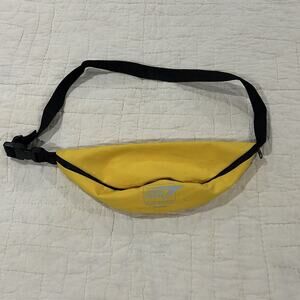 Vintage GORE Waterproof Waist Bag Yellow Tech Sling Gorpcore Outdoor Fanny Pack